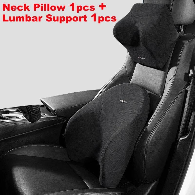 Car Headrest Lumbar Support Neck Pillow - TheWellBeing4All