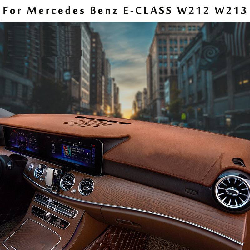 Flannel Anti Slip Anti UV Mat Dashboard Cover Pad Dash-mat Carpet For Mercedes-benz E-CLASS W213 - TheWellBeing4All