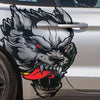 Fits Mustang F-150 Ranger Coyote Wolf Tattoo Grunge Design Tribal Door Bed Side Pickup Car Vinyl Graphic Decal Sticker leopard - TheWellBeing4All