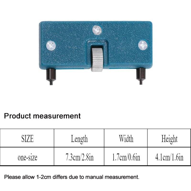 Table Repair Tool Portable Two Foot Meter Opener Open the Back Cover of the Watch and Replace the Battery Round Mouth - TheWellBeing4All