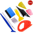 Tint Film Installation Tool Kit Rubber Scraper Magnetic Holder Wrapping Sticker Carving Knife with Spare Blades - TheWellBeing4All