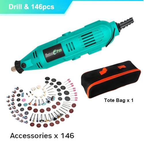 Electric Drills Mini Drill Woodworking Drilling Machine Mini Polishing Machines Variable Speed Rotary Tools - TheWellBeing4All