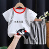 Kids Clothes Set Baby Boy/Girl T-Shirt + Shorts Summer Clothing Cotton Cartoon Casual Boys Tracksuit Children Baby Clothes Set - TheWellBeing4All