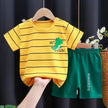 Kids Clothes Set Baby Boy/Girl T-Shirt + Shorts Summer Clothing Cotton Cartoon Casual Boys Tracksuit Children Baby Clothes Set - TheWellBeing4All