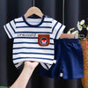 Kids Clothes Set Baby Boy/Girl T-Shirt + Shorts Summer Clothing Cotton Cartoon Casual Boys Tracksuit Children Baby Clothes Set - TheWellBeing4All