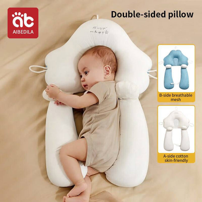 Pillows for Babies Newborn Infant Newborn Baby Things Layette Baby Anti-roll Pillow Neck Side Sleep Bedding Kids - TheWellBeing4All