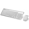 Ergonomic Ultra-Thin Low-Noise 2.4G Wireless Keyboard and Mouse Combo Wireless Mouse for Mac Pc Windows XP/7/10 Android Tv Box - TheWellBeing4All