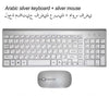 Ergonomic Ultra-Thin Low-Noise 2.4G Wireless Keyboard and Mouse Combo Wireless Mouse for Mac Pc Windows XP/7/10 Android Tv Box - TheWellBeing4All