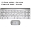 Ergonomic Ultra-Thin Low-Noise 2.4G Wireless Keyboard and Mouse Combo Wireless Mouse for Mac Pc Windows XP/7/10 Android Tv Box - TheWellBeing4All