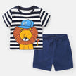 Cotton Infant Boys Clothes Summer Suit Baby Short Sleeve Shorts Sets Cute Cartoon Tshirt Toddler Kids Outfit 1 2 3 4 Years - TheWellBeing4All