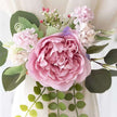 Artificial Flowers Curtains Lace-up Pastoral High-End Window Screen Tie-up Peony Rose Decoration - TheWellBeing4All