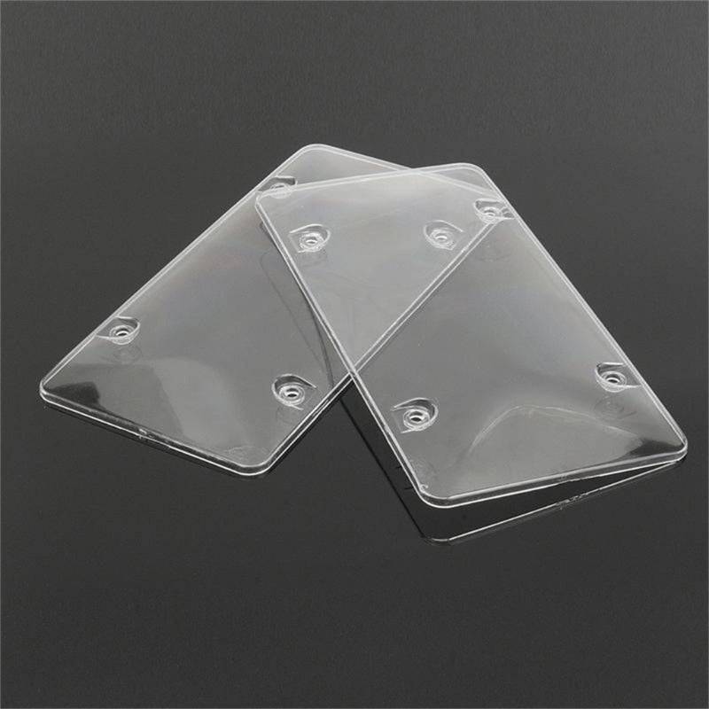 Clear Anti-Speed Red Light Toll Camera Stopper Plate Photos License Cover Frame . - TheWellBeing4All