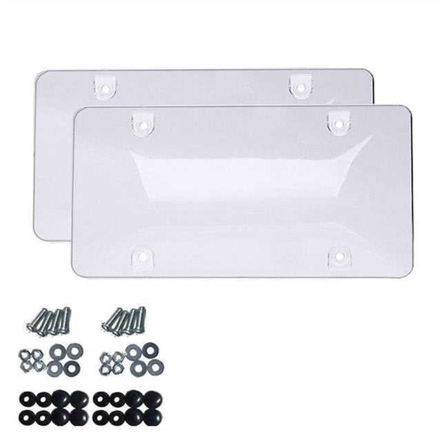 Clear Anti-Speed Red Light Toll Camera Stopper Plate Photos License Cover Frame . - TheWellBeing4All