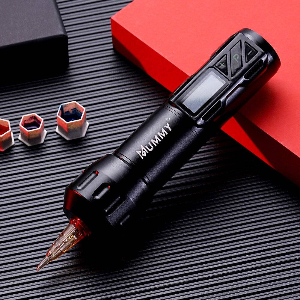 Wireless Tattoo Machine Pen High Capacity Battery Rotary Motor Tattoo Gun Portable Power 2200mah LED Digital Display - TheWellBeing4All