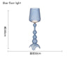 Italy Design Kartell Kabuki Table Lamps Acrylic Desk Lights Art Decor LED Standing Light Living Room Bedroom Hollow Floor Light - TheWellBeing4All