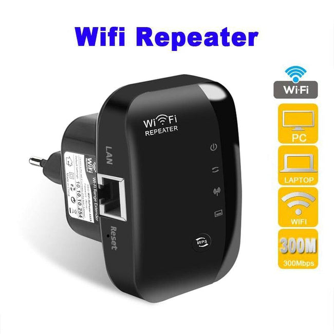 300Mbps Wireless WiFi Repeater WiFi Router WIFI Signal Boosters Network Amplifier Repeater Extender WIFI Ap - TheWellBeing4All