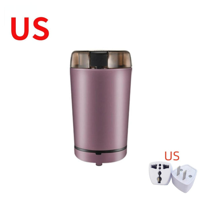 Stainless Steel Nut Electric Coffee Grinder Bean Grain Household Pepper Kitchen Tools Gadgets Dining Bar Home Garden - TheWellBeing4All