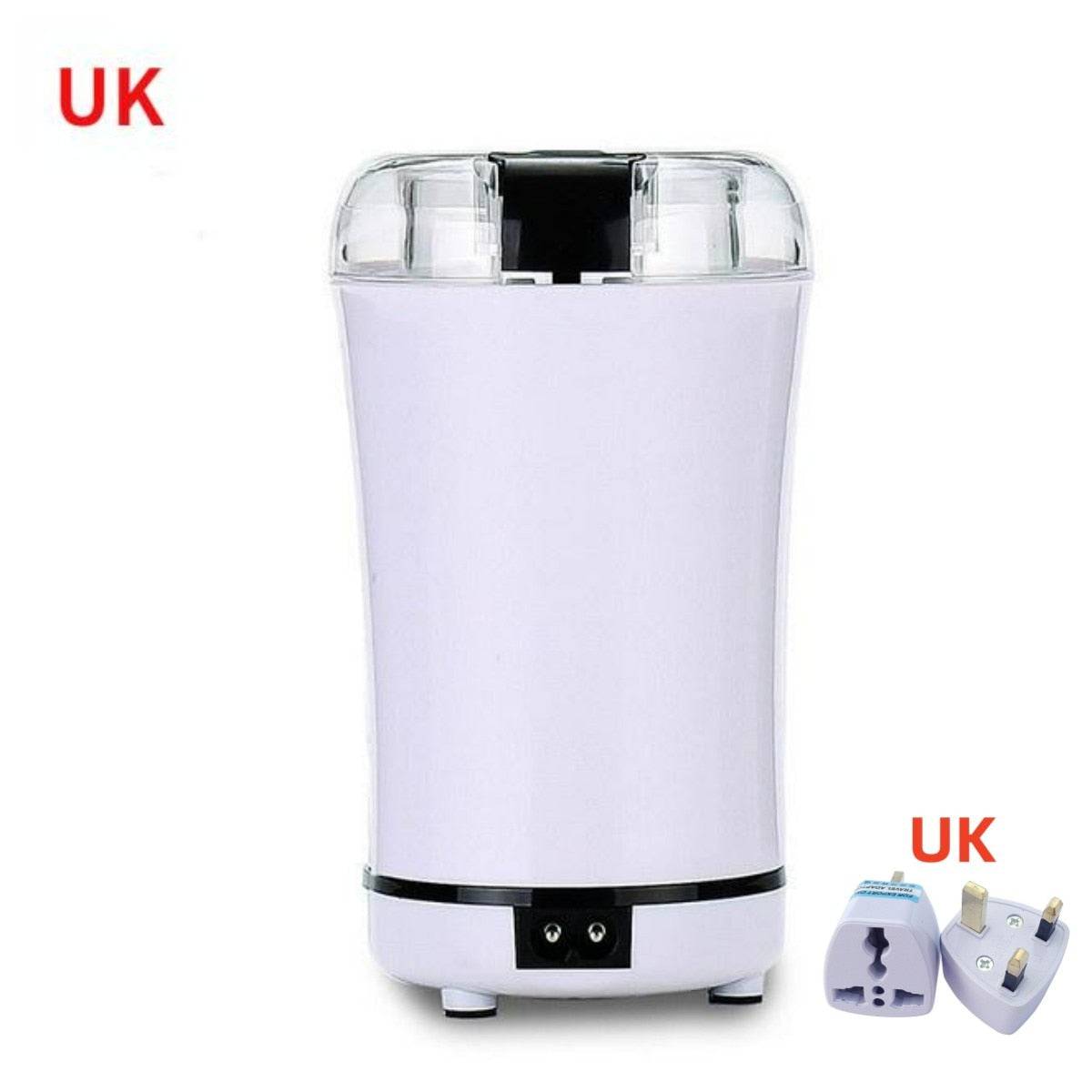 Stainless Steel Nut Electric Coffee Grinder Bean Grain Household Pepper Kitchen Tools Gadgets Dining Bar Home Garden - TheWellBeing4All