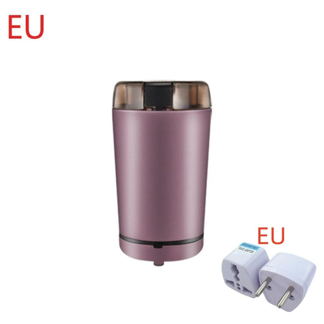 Stainless Steel Nut Electric Coffee Grinder Bean Grain Household Pepper Kitchen Tools Gadgets Dining Bar Home Garden - TheWellBeing4All