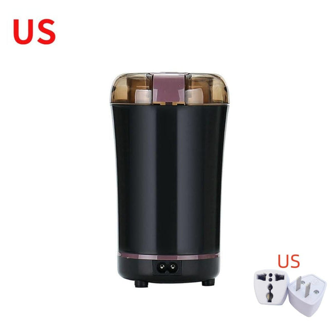 Stainless Steel Nut Electric Coffee Grinder Bean Grain Household Pepper Kitchen Tools Gadgets Dining Bar Home Garden - TheWellBeing4All