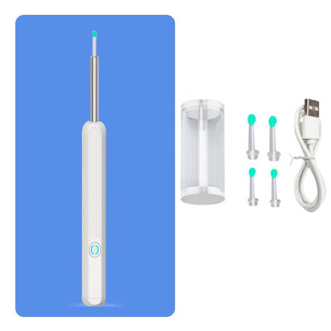 Visible wax elimination spoon load otoscope Ear Cleaner Ear wax removal tool Suitable for Android iOS phones - TheWellBeing4All