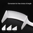 Professional Positioning Comb Barber Hair Cutting Flat Top Comb Salon Hairdressing Clipper Curved Comb - TheWellBeing4All