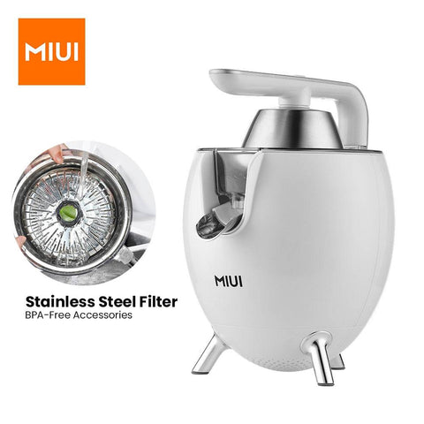 MIUI Citrus Juicer,200W Stainless Steel Orange Lemon Electric Set Juicer,Hard-core Press juicer,Aluminum Die -casting Handle - TheWellBeing4All