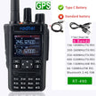 Radtel RT-490 (GPS Blutooth Option) Amateur Ham Two Way Radio 256CH Air Band Walkie Talkie  VOX SOS LCD Police Scanner Aviation - TheWellBeing4All