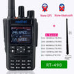 Radtel RT-490 (GPS Blutooth Option) Amateur Ham Two Way Radio 256CH Air Band Walkie Talkie  VOX SOS LCD Police Scanner Aviation - TheWellBeing4All