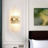 Crystal Wall Lamp Light Luxury Post Modern Simple Living Room Background Wall Bedroom Bedside Corridor Led Wall Sconce Lamp E14 - TheWellBeing4All