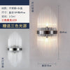 Crystal Wall Lamp Light Luxury Post Modern Simple Living Room Background Wall Bedroom Bedside Corridor Led Wall Sconce Lamp E14 - TheWellBeing4All