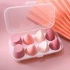 Colorful Makeup Puff Set Water Drop Beauty Egg Cosmetic Sponge Egg Wet And Dry Use Makeup Tools - TheWellBeing4All