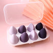 Colorful Makeup Puff Set Water Drop Beauty Egg Cosmetic Sponge Egg Wet And Dry Use Makeup Tools - TheWellBeing4All