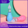 Newborn Baby Vacuum Suction Nasal Aspirator Safety Nose Cleaner Infantil Nose Up Aspirador Nasal Baby Care Nose Cleaner for Baby - TheWellBeing4All