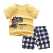 Cartoon Clothing Baby Boy Summer Clothes T-shirt+shorts Baby Girl Casual Clothing Sets - TheWellBeing4All