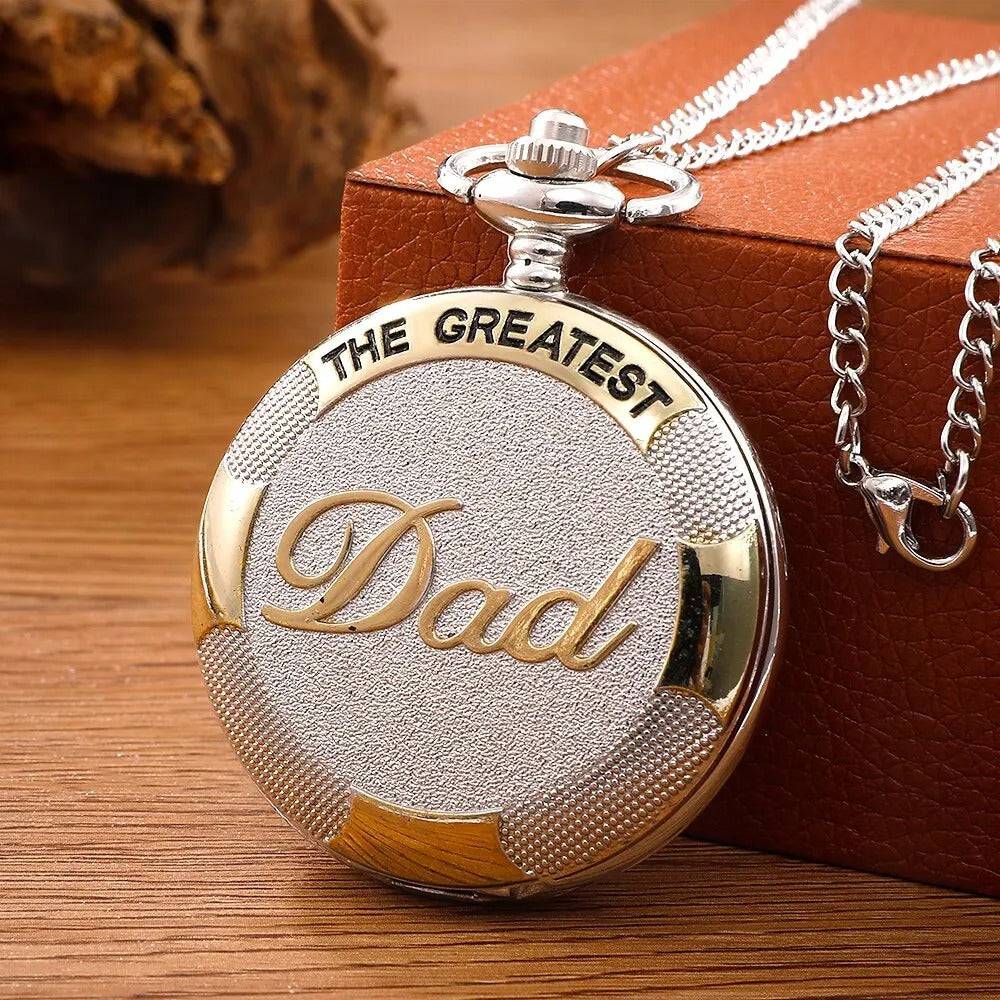 DAD Quartz Pocket Watch - TheWellBeing4All