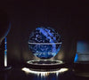 Magnetic Levitation Moon & Globe Lamp - A Starlight Ball for Mesmerizing Nights - TheWellBeing4All