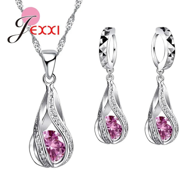 Dazzling Love: Elegant Jewelry Set - TheWellBeing4All