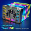 4-Channel RGB Mixer with XLR Microphone Interface - TheWellBeing4All