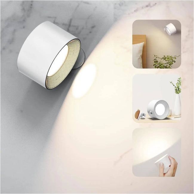 Wireless Rechargeable Wall Lamp - TheWellBeing4All