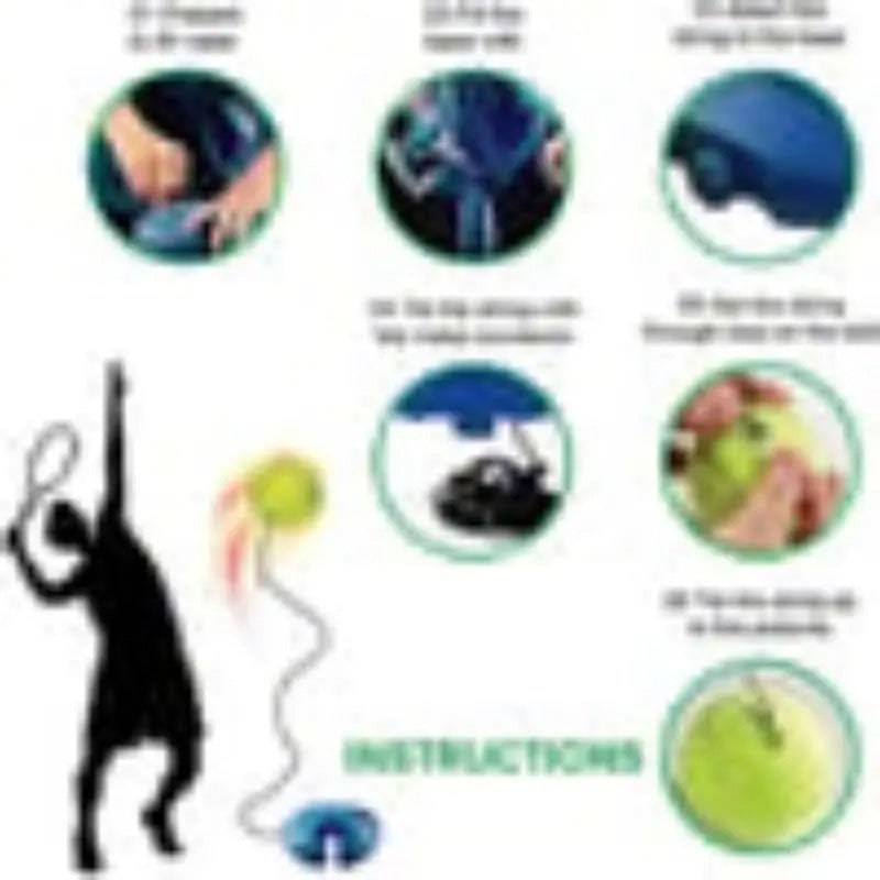 Heavy Duty Tennis Rope Stretch Training Set - TheWellBeing4All