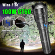 Long Range LED Torch USB Rechargeable - TheWellBeing4All