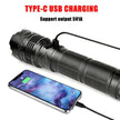 Long Range LED Torch USB Rechargeable - TheWellBeing4All