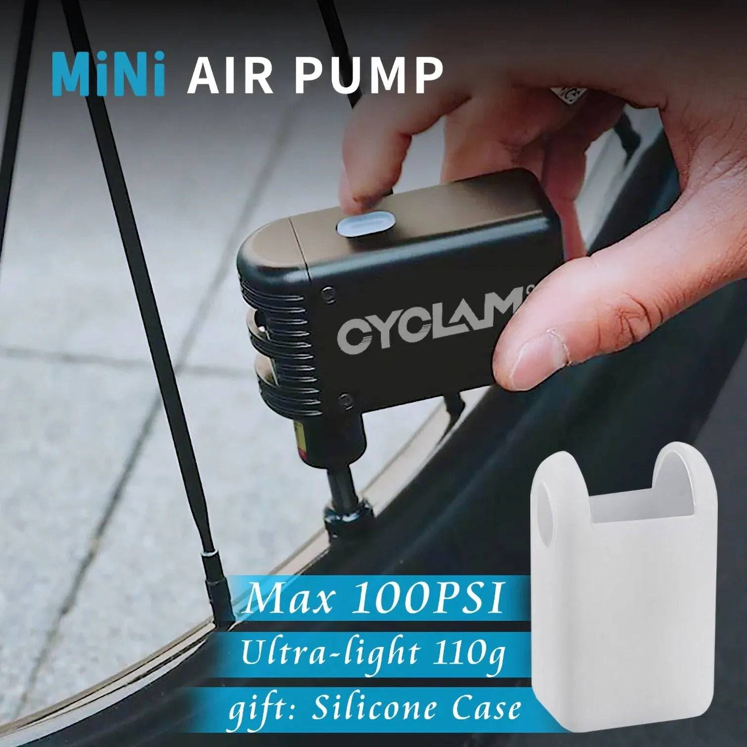 Mini Electric Air Pump Portable Bicycle Cordless Inflator - TheWellBeing4All