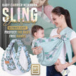 TheWellBeing Baby Wrap Nursing Cover Carrier Mesh Fabric Breastfeeding - TheWellBeing4All