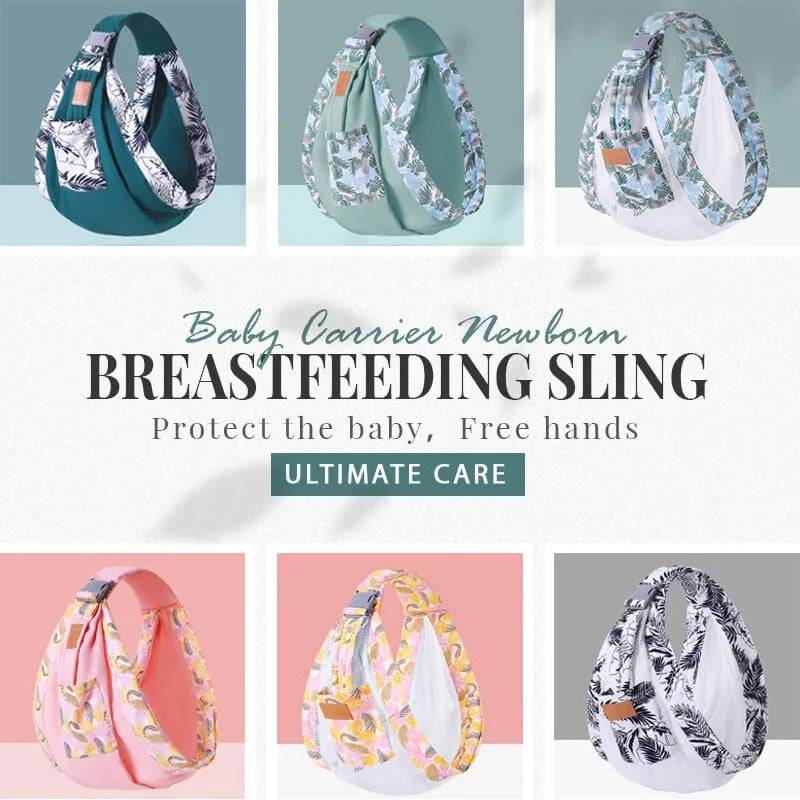 TheWellBeing Baby Wrap Nursing Cover Carrier Mesh Fabric Breastfeeding - TheWellBeing4All