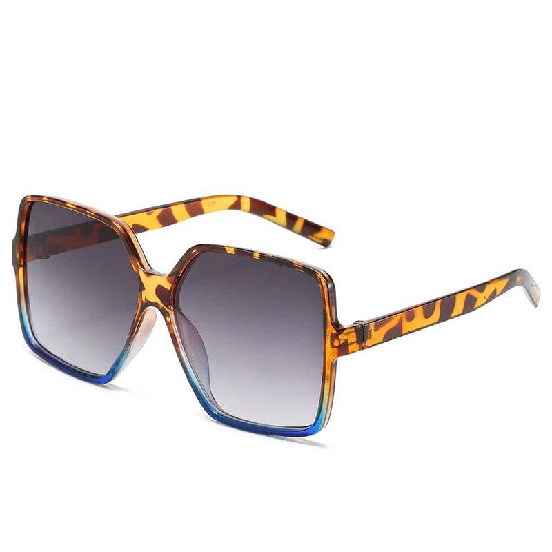 Sunglasses Square Glasses Personalized Cat Eyes Colorful Sunglasses Trend Sunglasses Uv400 Curtain - TheWellBeing4All