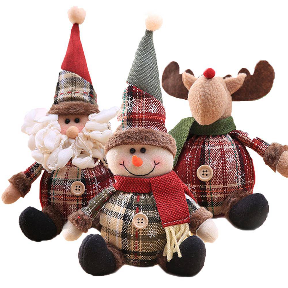 Christmas Doll Ornaments Merry Christmas Decorations - TheWellBeing4All