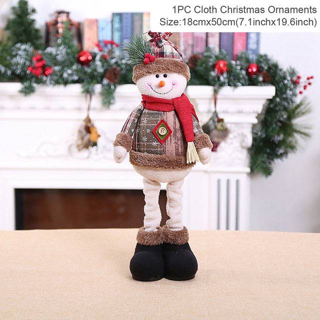 Christmas Doll Ornaments Merry Christmas Decorations - TheWellBeing4All