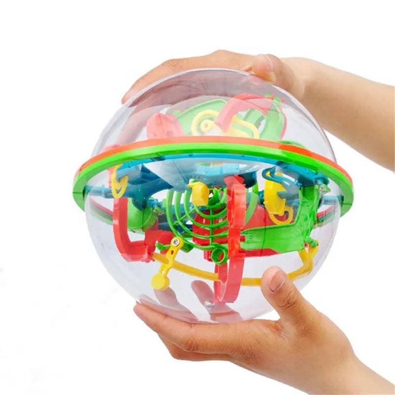 3D Magic Maze Intellect Ball Labyrinth Sphere Globe Toys - TheWellBeing4All